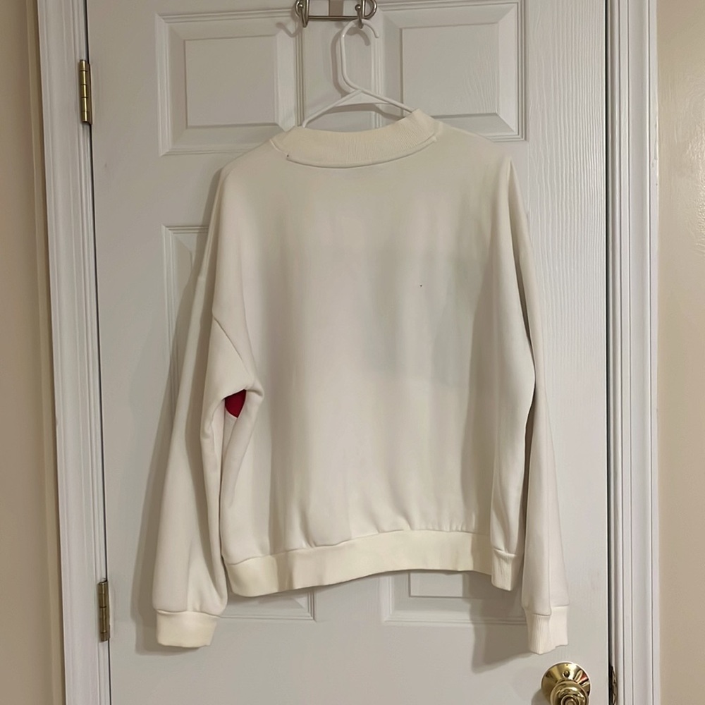 White Soft Pullover - Picture 2 of 5